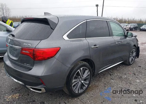 2019 Acura Mdx Tech Pkg from USA, damaged, VIN 5J8YD4H55KL025610